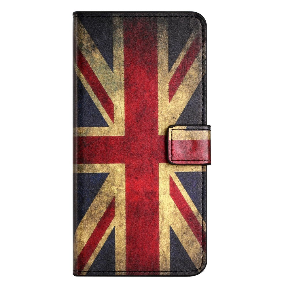 Samsung Galaxy A25 (5G) Leather Case w. Wallet & Stand Function - Union Jack