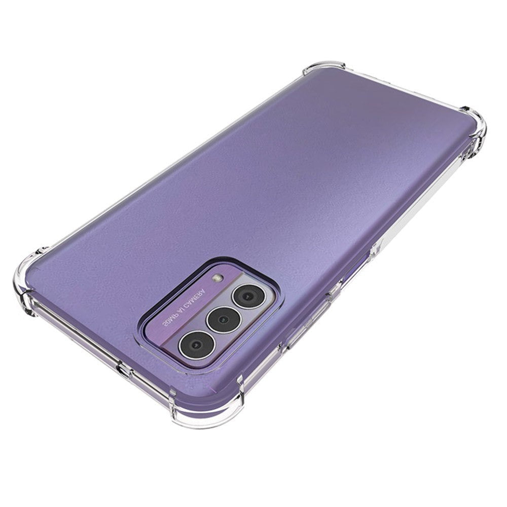 Nokia G42 Shock-Proof Flexible Plastic Case - Transparent