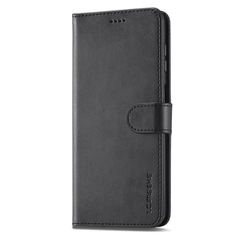 EIDERWOOD Samsung Galaxy S23 FE Faux Leather Flip Case with Stand & Wallet - Black
