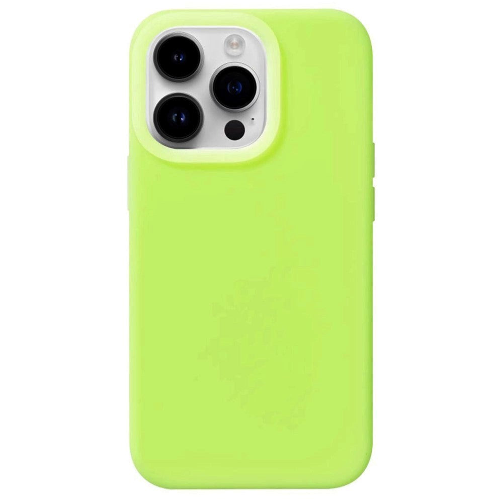 iPhone 15 Pro Max Jelly Silicone Case - Green