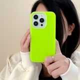 iPhone 15 Pro Max Jelly Silicone Case - Green