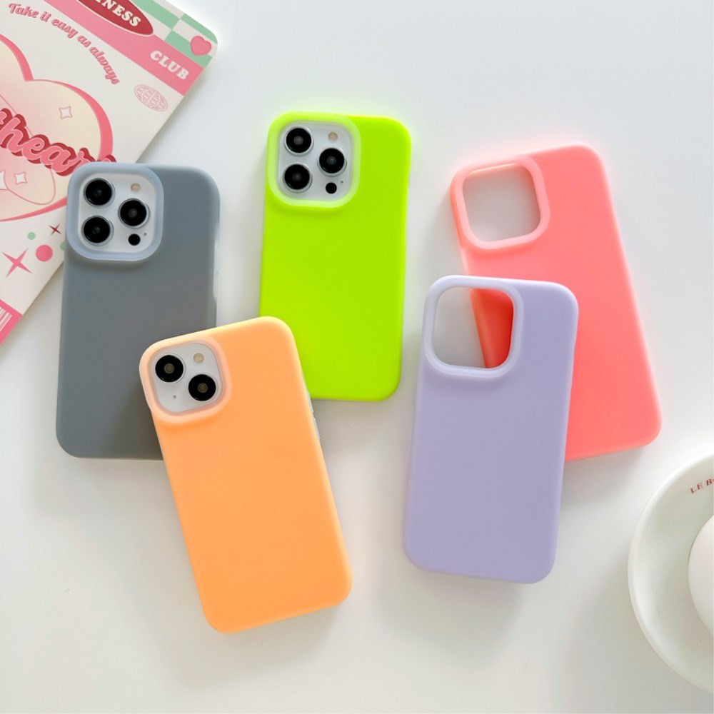 iPhone 15 Pro Max Jelly Silicone Case - Green