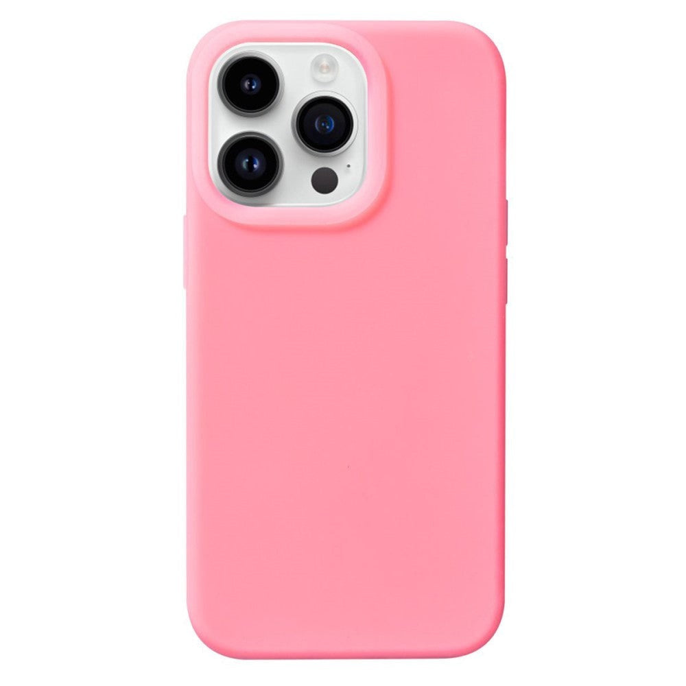 iPhone 15 Pro Max Jelly Silicone Case - Pink