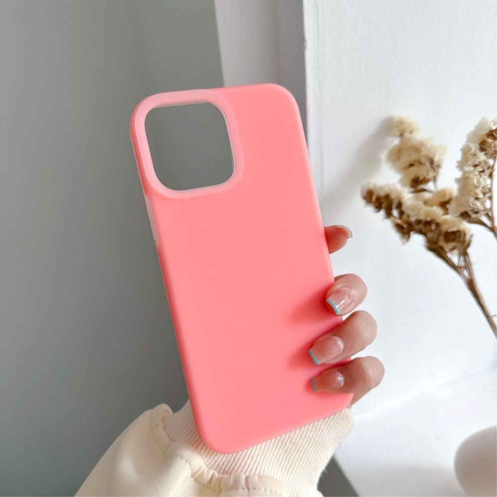 iPhone 15 Pro Jelly Silicone Case - Pink