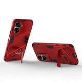 Honor 90 Lite Hybrid Tough Case with Kickstand - Red