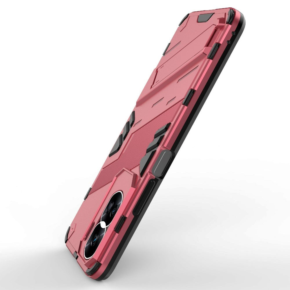 Honor 90 Lite Hybrid Tough Case with Kickstand - Pink