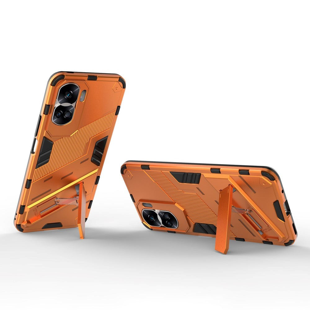 Honor 90 Lite Hybrid Tough Case with Kickstand - Orange