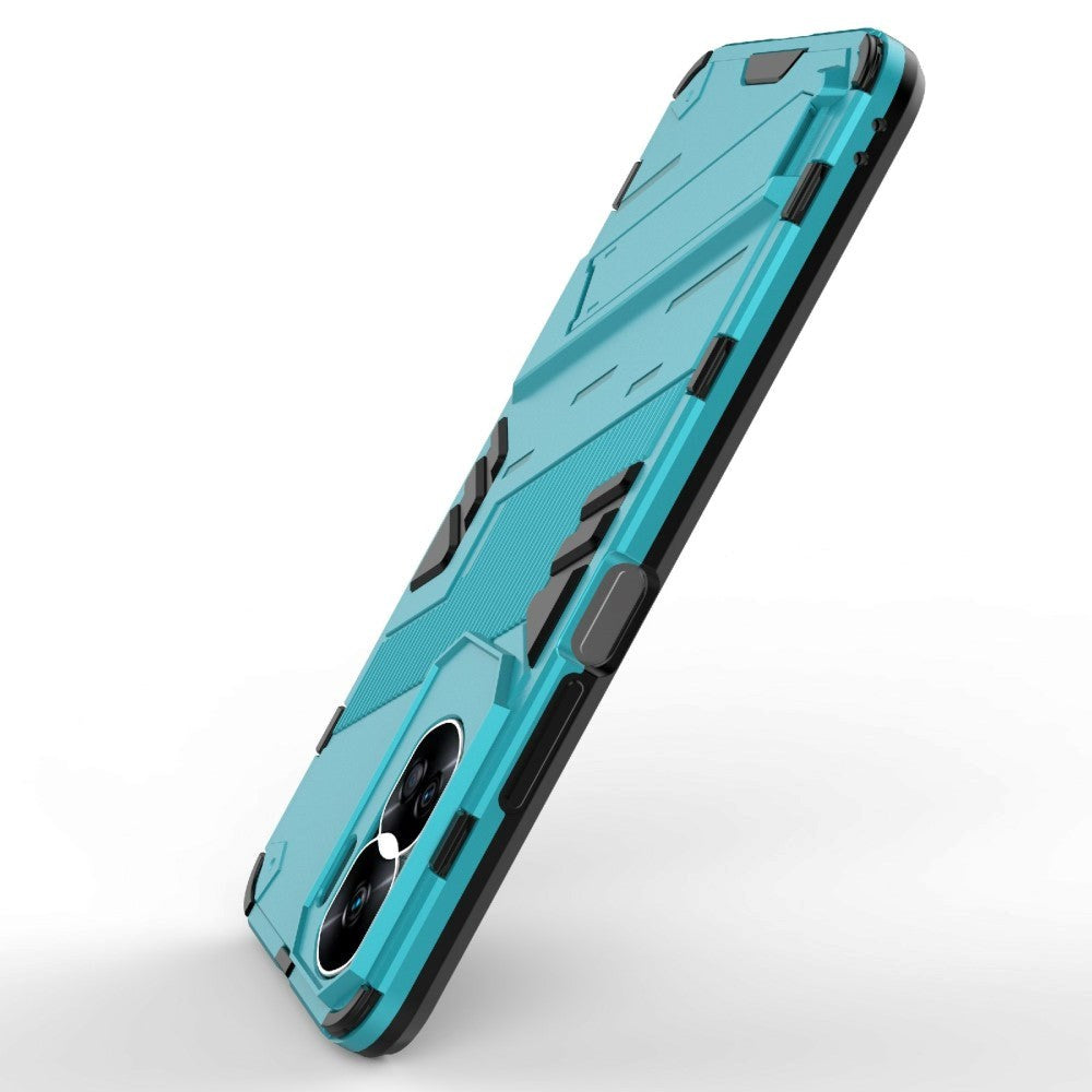 Honor 90 Lite Hybrid Tough Case with Kickstand - Light Blue