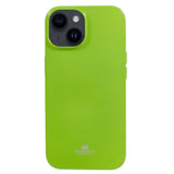 GOOSPERY iPhone 15 Flexible Plastic Back Case - Green