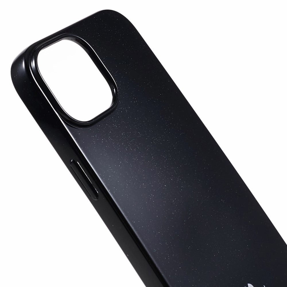 GOOSPERY iPhone 15 Flexible Plastic Back Case - Black