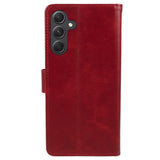 Samsung Galaxy M34 (5G) / F34 (5G) Leather Case with Wallet and Strap - Red