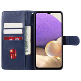 Samsung Galaxy M34 (5G) / F34 (5G) Leather Case with Wallet and Strap - Blue