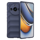 EIDERWOOD Realme 11 Pro+ 5G / 11 Pro 5G Flexible Plastic Case - Dark Blue