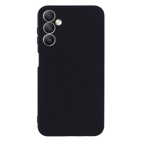 Samsung Galaxy M34 (5G) / F34 (5G) Liquid Silicone Case w. Strap - Black