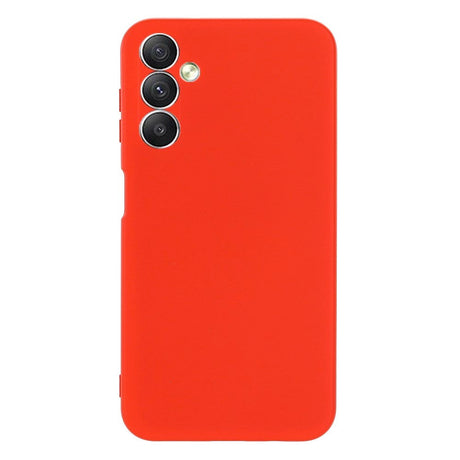 Samsung Galaxy M34 (5G) / F34 (5G) Liquid Silicone Case w. Strap - Red