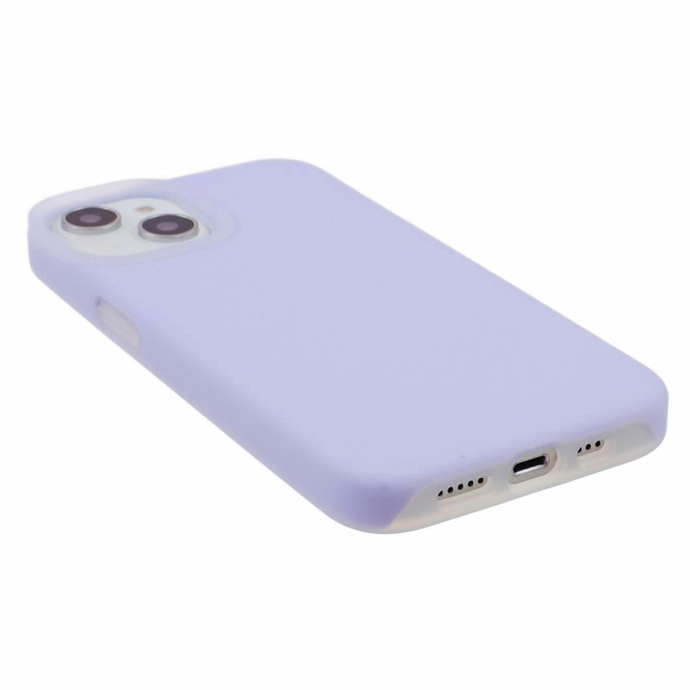 iPhone 15 Jelly Silicone Case - Purple