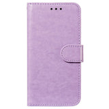 Xiaomi Redmi 12C Leather Case with Wallet and Strap - Purple