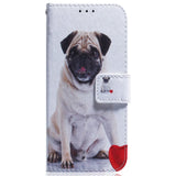 Nokia XR21 Leather Wallet Case w. Print - Dog