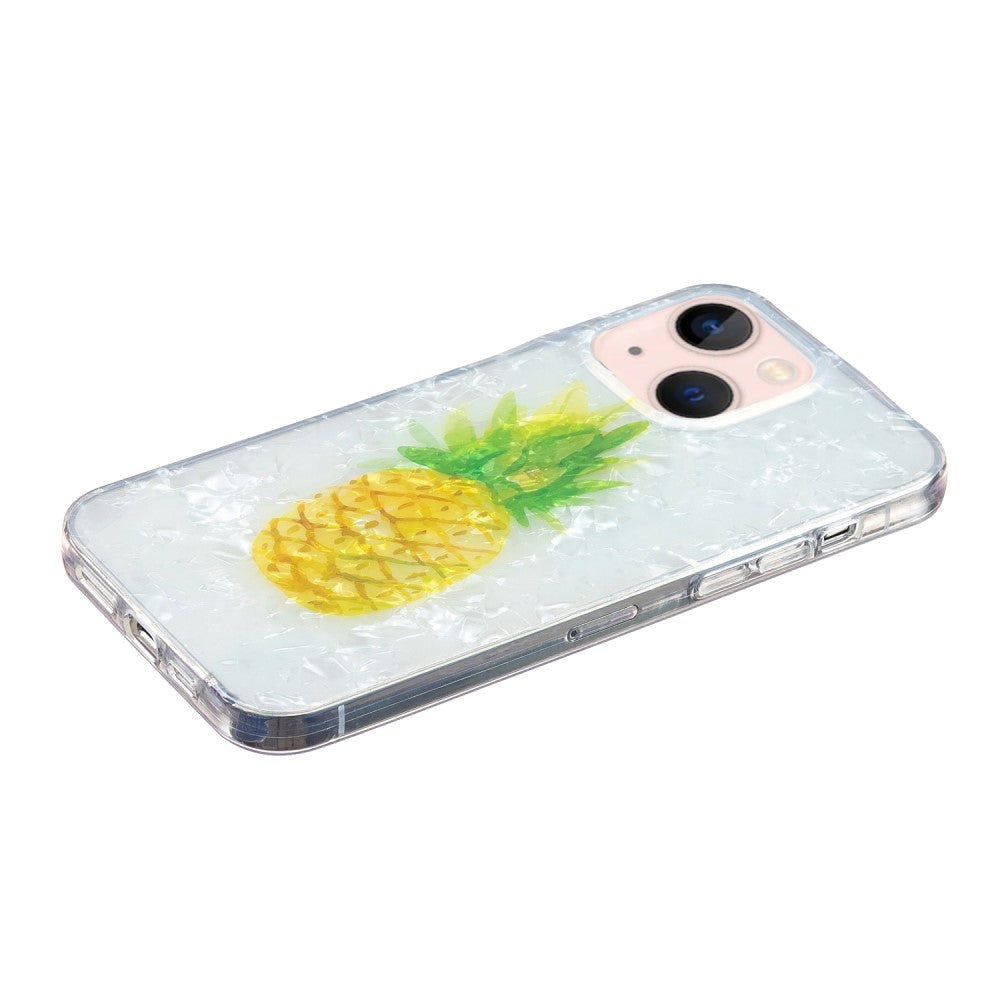 iPhone 15 Flexible Plastic Case - Pineapple