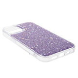 iPhone 15 Glitter Case - Purple