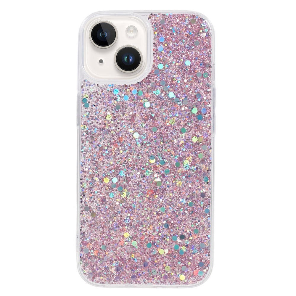 iPhone 15 Plus Glitter Case - Pink