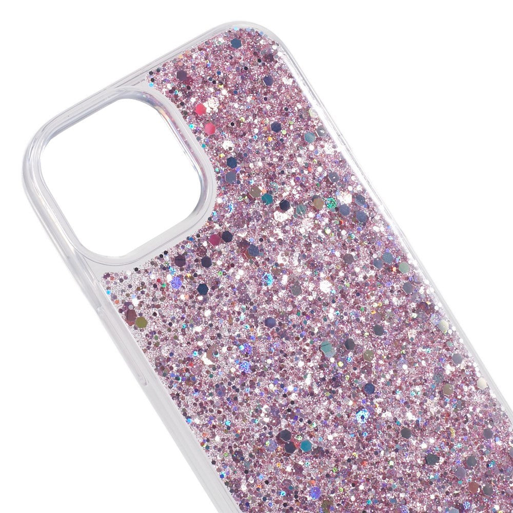 iPhone 15 Plus Glitter Case - Pink