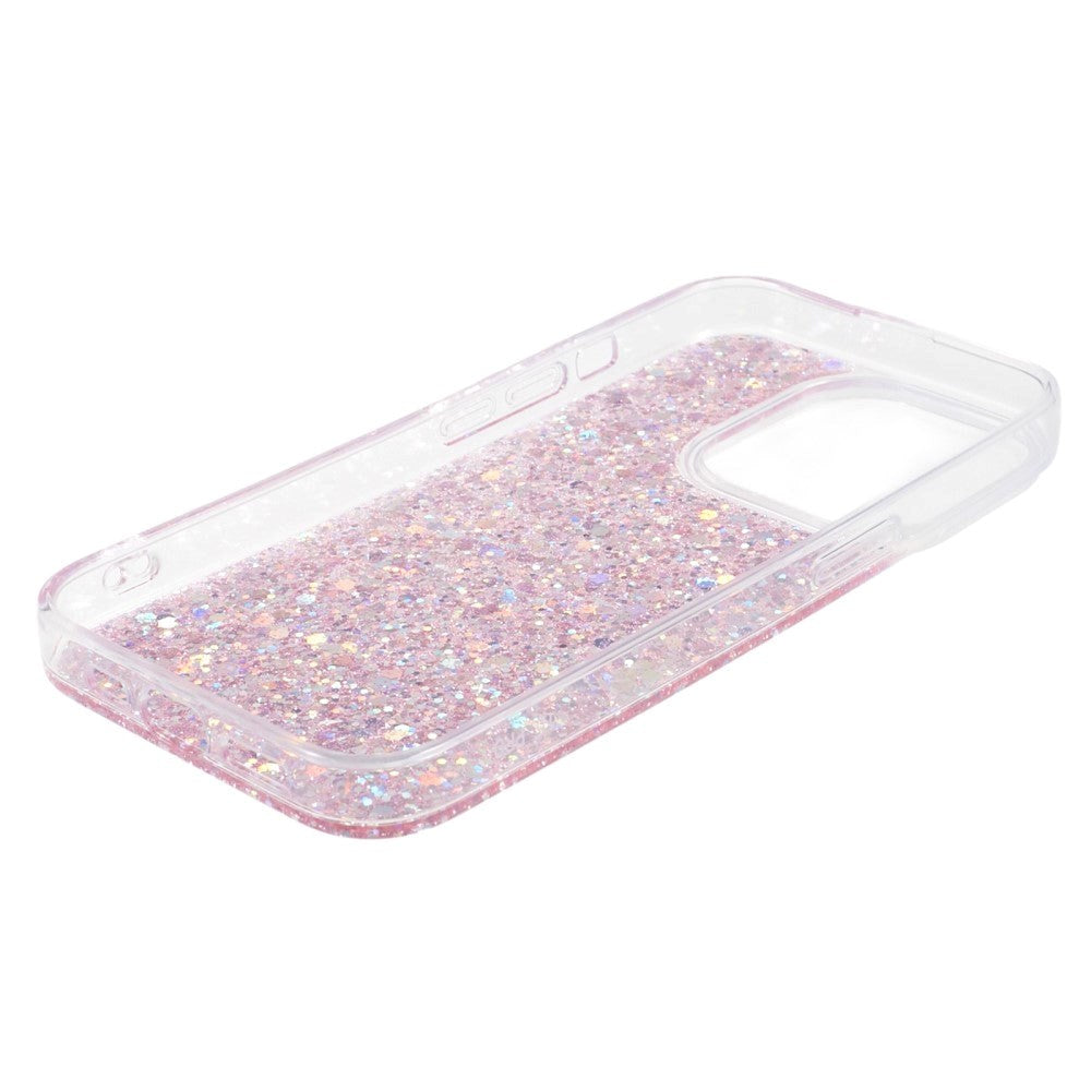 iPhone 15 Pro Glitter Case - Pink