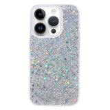 iPhone 15 Pro Max Glitter Case - Silver