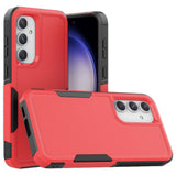 Samsung Galaxy S23 FE Hybrid Tough Case - Red / Black