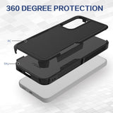 Samsung Galaxy S23 FE Hybrid Tough Case - Black