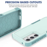 Samsung Galaxy S23 FE Hybrid Tough Case - Mintgreen