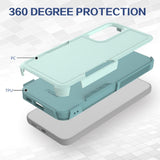 Samsung Galaxy S23 FE Hybrid Tough Case - Mintgreen