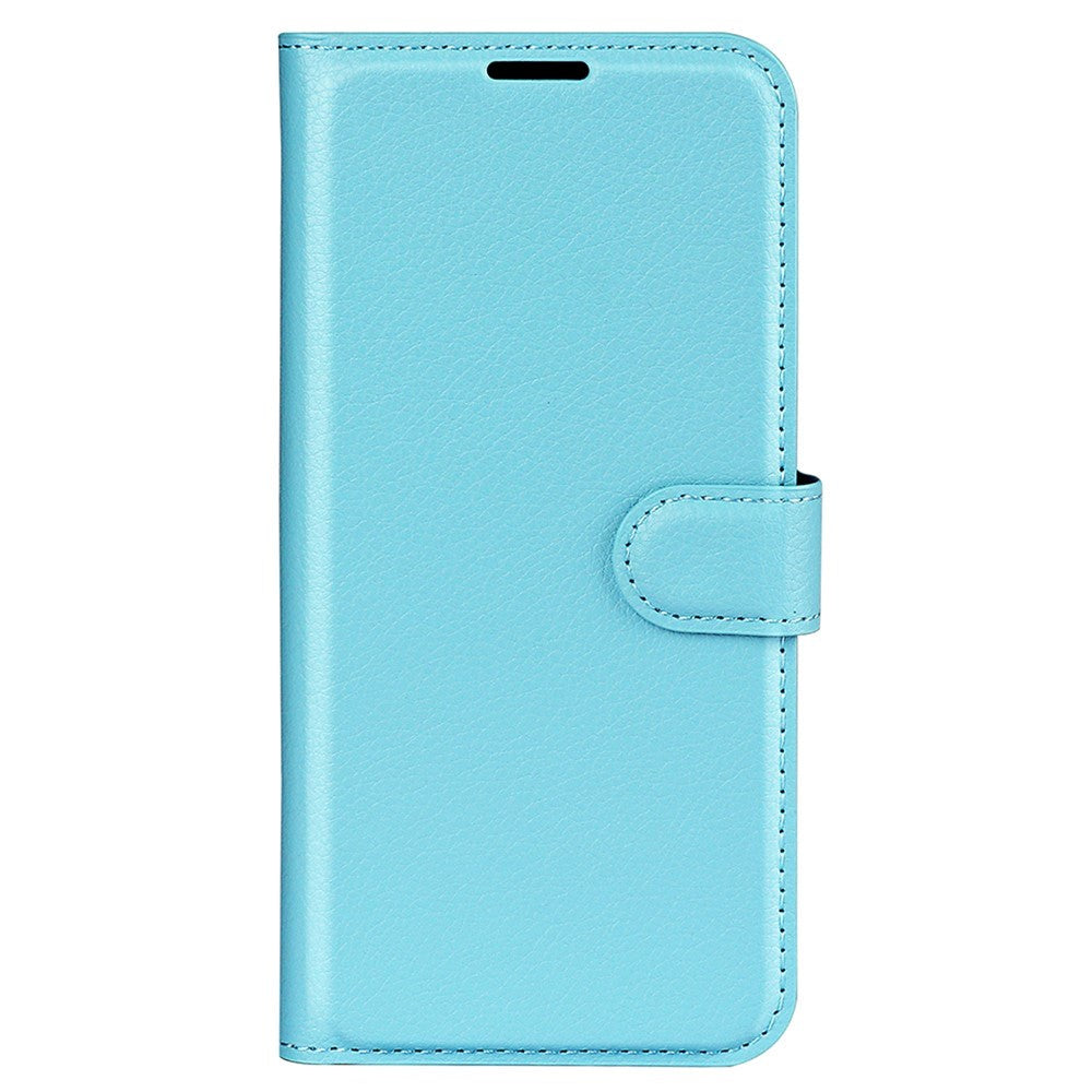 Samsung Galaxy M34 (5G) / F34 (5G) Litchi Leather Case w. Wallet - Light Blue