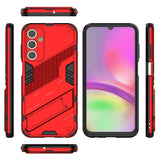 Samsung Galaxy A25 (5G) Hybrid Tough Case with Kickstand - Red