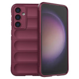 Samsung Galaxy S23 FE Flexible Plastic Case - Burgundy