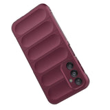 Samsung Galaxy M34 (5G) / F34 (5G) Flexible Plastic Case - Wine Red