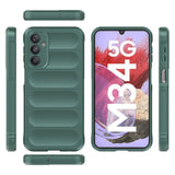 Samsung Galaxy M34 (5G) / F34 (5G) Flexible Plastic Case - Dark Blue