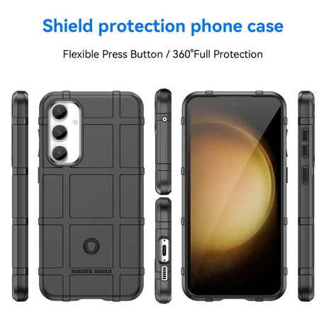 Samsung Galaxy S23 FE Rugged Shield Series Tough Case - Black