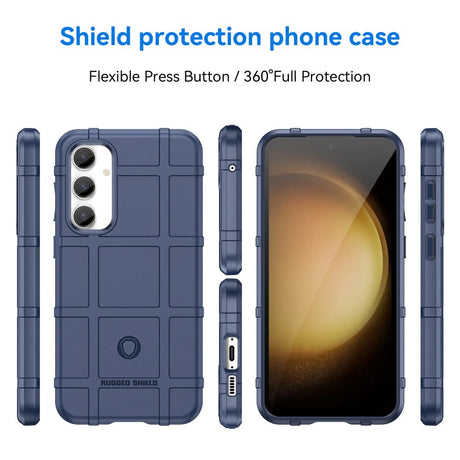 Samsung Galaxy S23 FE Rugged Shield Series Tough Case - Dark Blue