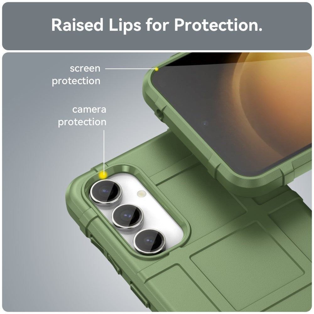 Samsung Galaxy S23 FE Rugged Shield Series Tough Case - Green