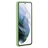 Samsung Galaxy S23 FE Flexible Plastic Case w. Card Holder - Green