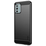 Nokia G42 Brushed Carbon Fiber Plastic Case - Black