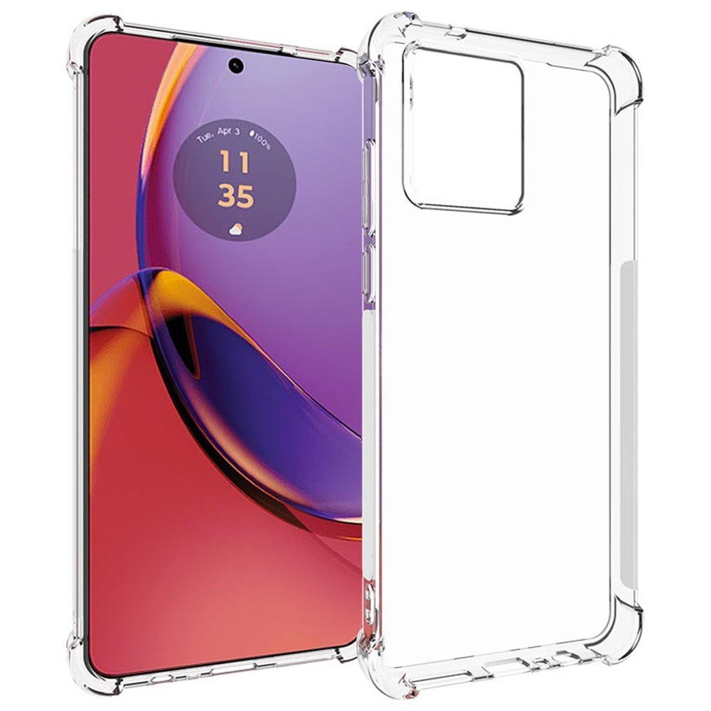 EIDERWOOD Motorola Moto G84 Flexible Plastic Case - Transparent