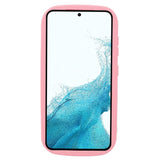 Samsung Galaxy S22 Flexible Plastic Case w. Wavy Edges - Pink