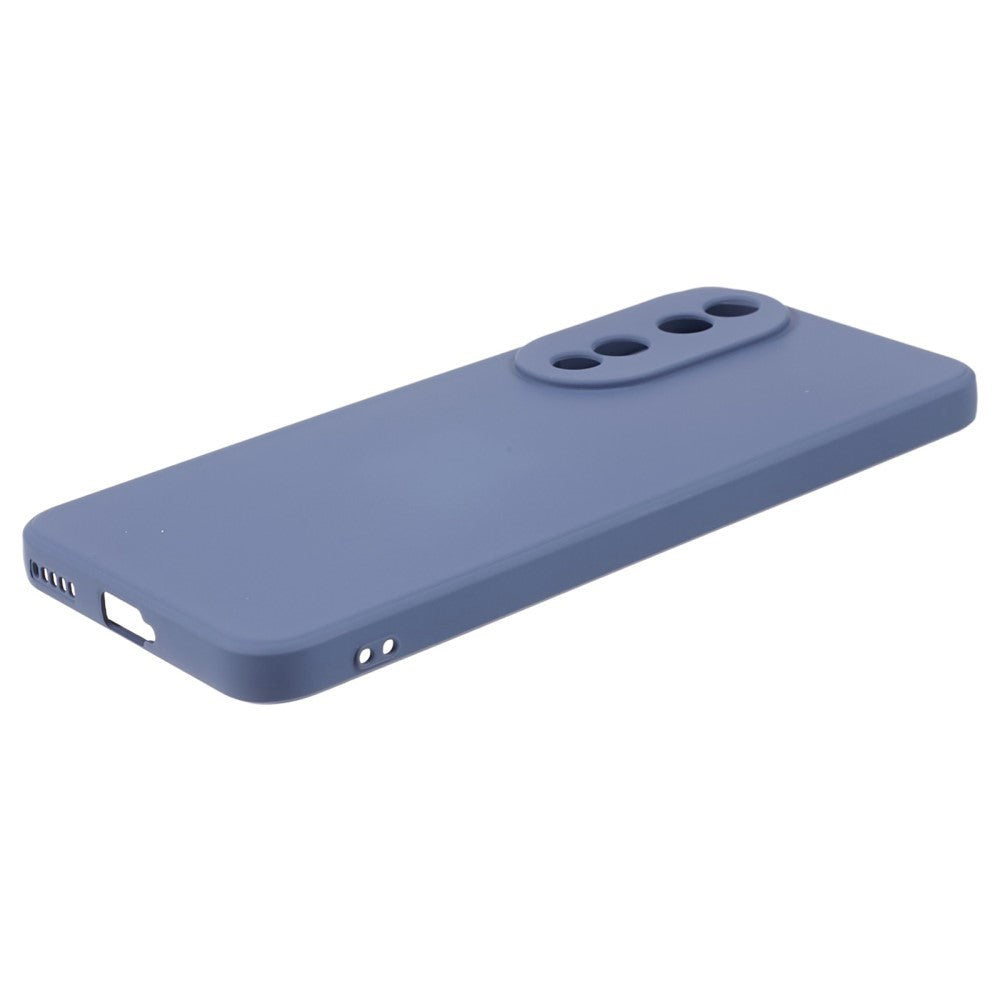 Honor 90 Flexible Plastic Case - Blue grey