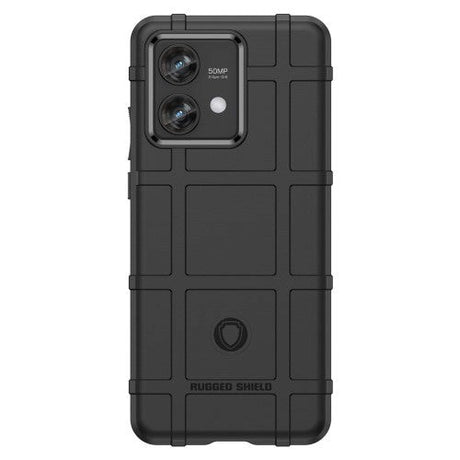 Motorola Edge 40 Neo Rugged Shield Case - Black