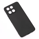 EIDERWOOD Honor X6a Flexible Plastic Back Case - Black
