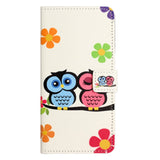 Samsung Galaxy A15 (5G) / A15 Leather Wallet Case & Print - Owl Couple