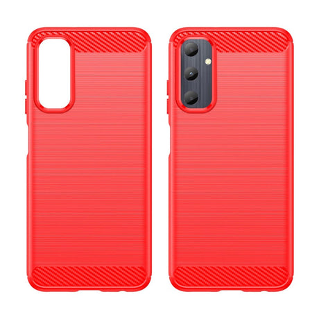 Samsung Galaxy A05s Brushed Carbon Case - Red