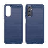 Samsung Galaxy A05s Brushed Carbon Case - Blue